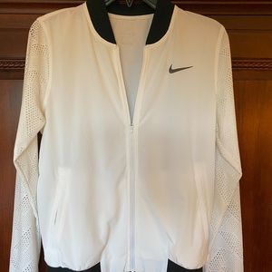 Nike white jacket